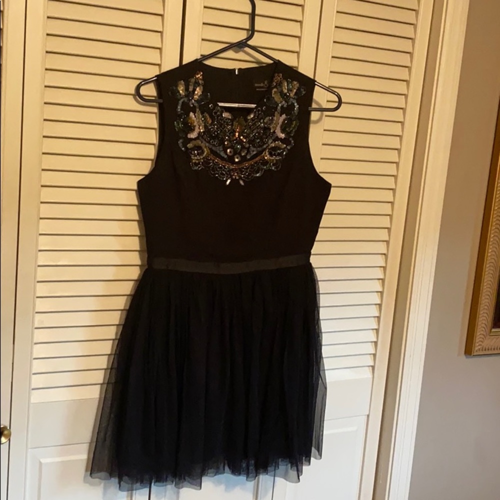 Needle and Thread tulle mini dress